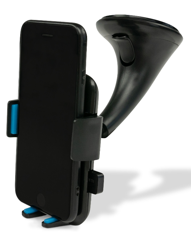 Kfz-Handyhalterung – Kfz-Handyhalterung, verstellbare Kfz-Halterung,  Smartphone-Halterung für Armaturenbrett, Windschutzscheibe, starker Saugnapf