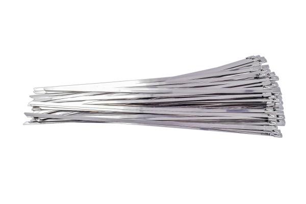 Edelstahl Kabelbinder - 100-teilig - 4,6x300mm - 316 Stahl